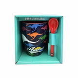 Mug-With-Spoon-Colourful-Kangaroo