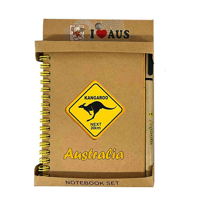 Notebook-Pen-Set-Road-Sign