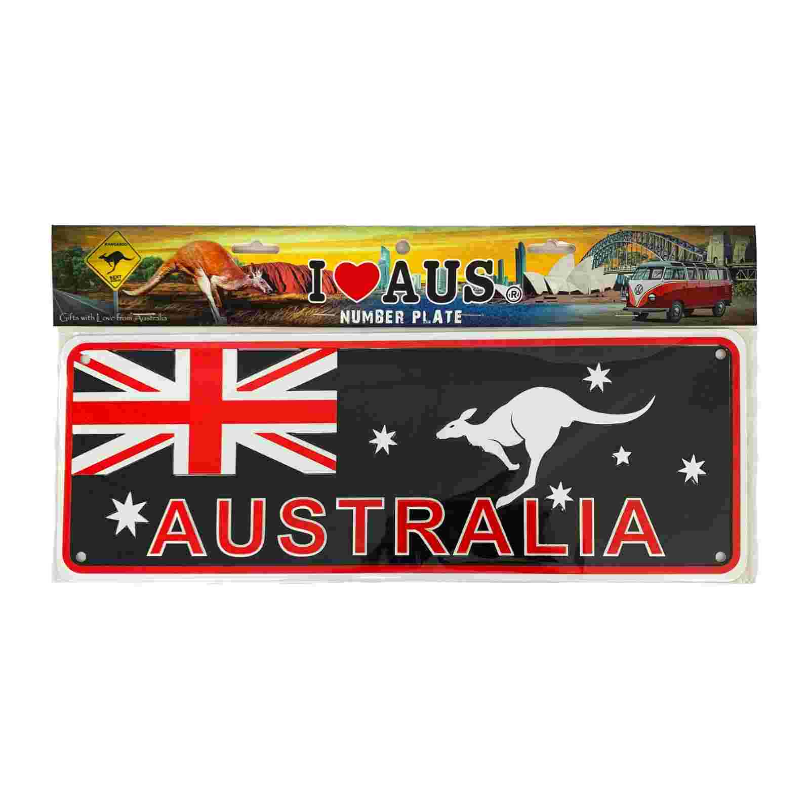 Number-Plate-Australian-Flag