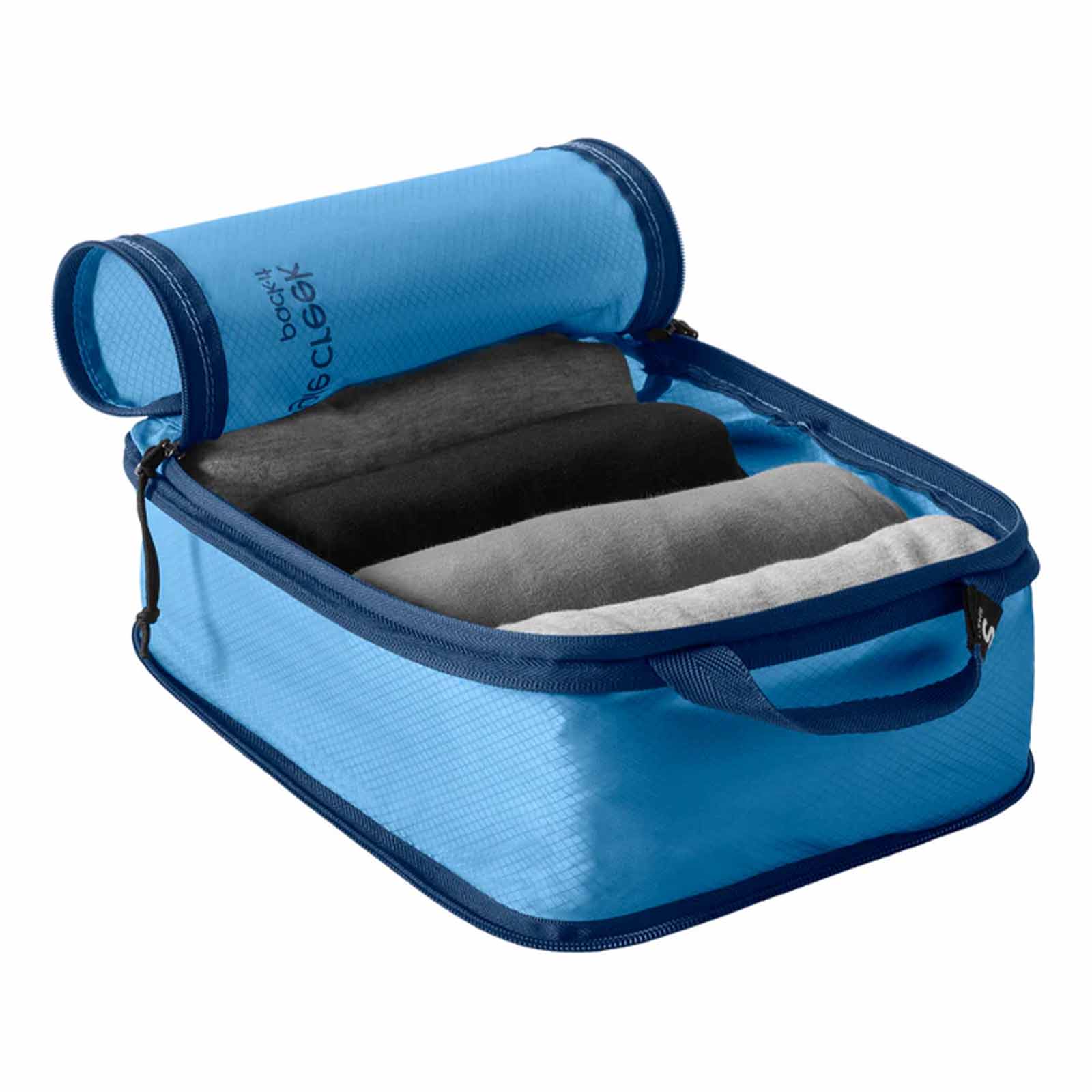 Pack-It-24-Isolate-Compression-Cube-S-Blue-Dawn-Open