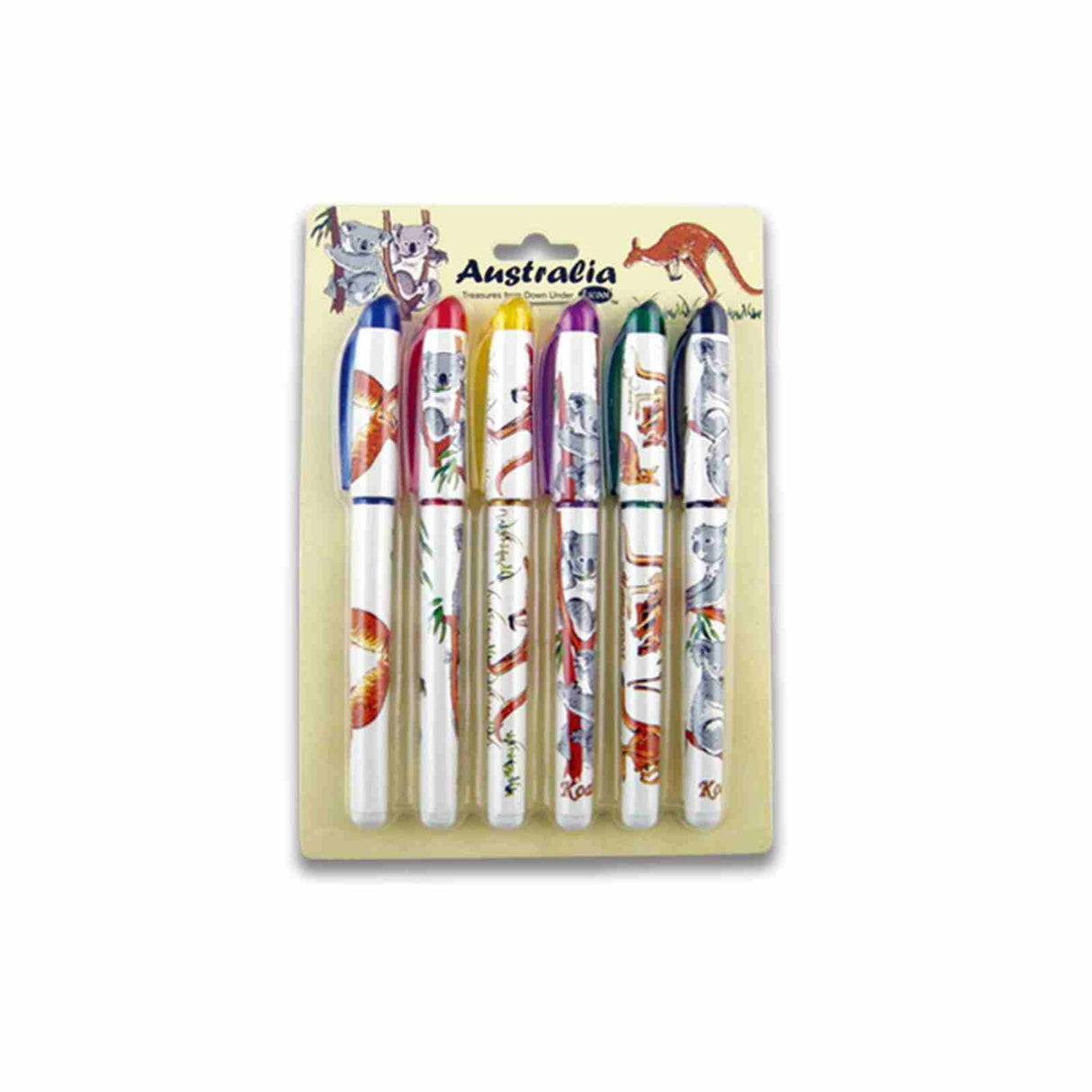 Pen-6-Pack-Kangaroo-Koala