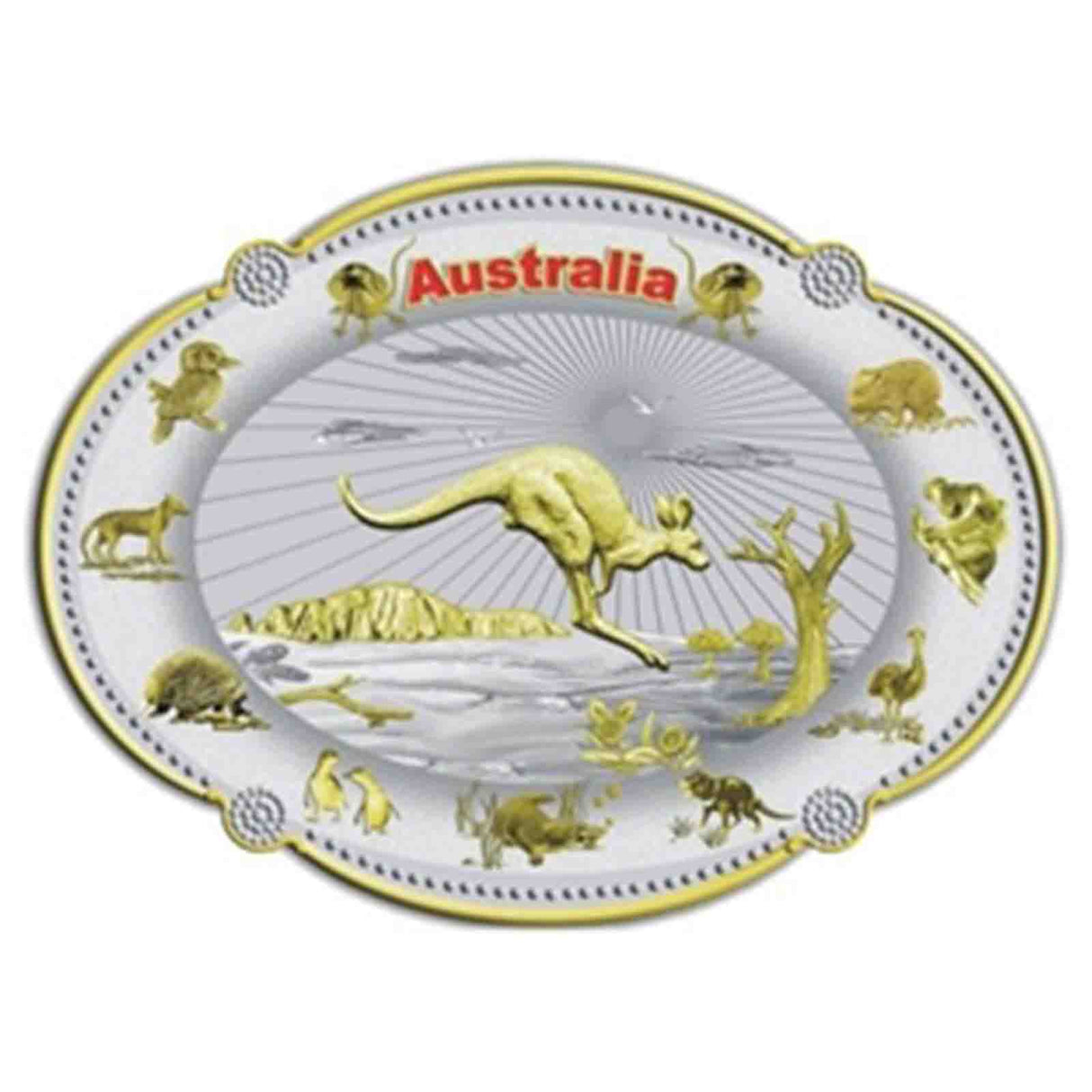  Analyzing image     Plate-Metal-Large-Wildlife-Design