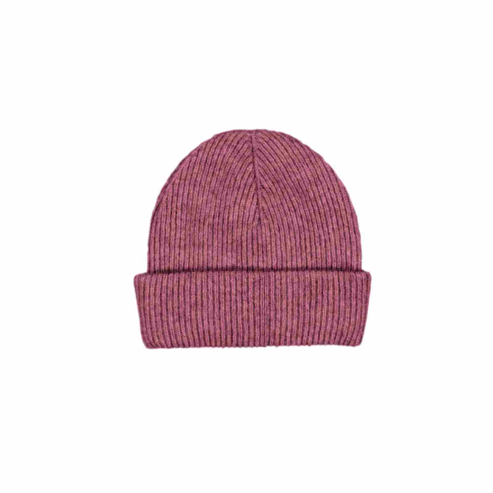 Possum-Merino-Fine-Rib-Hat-Heather