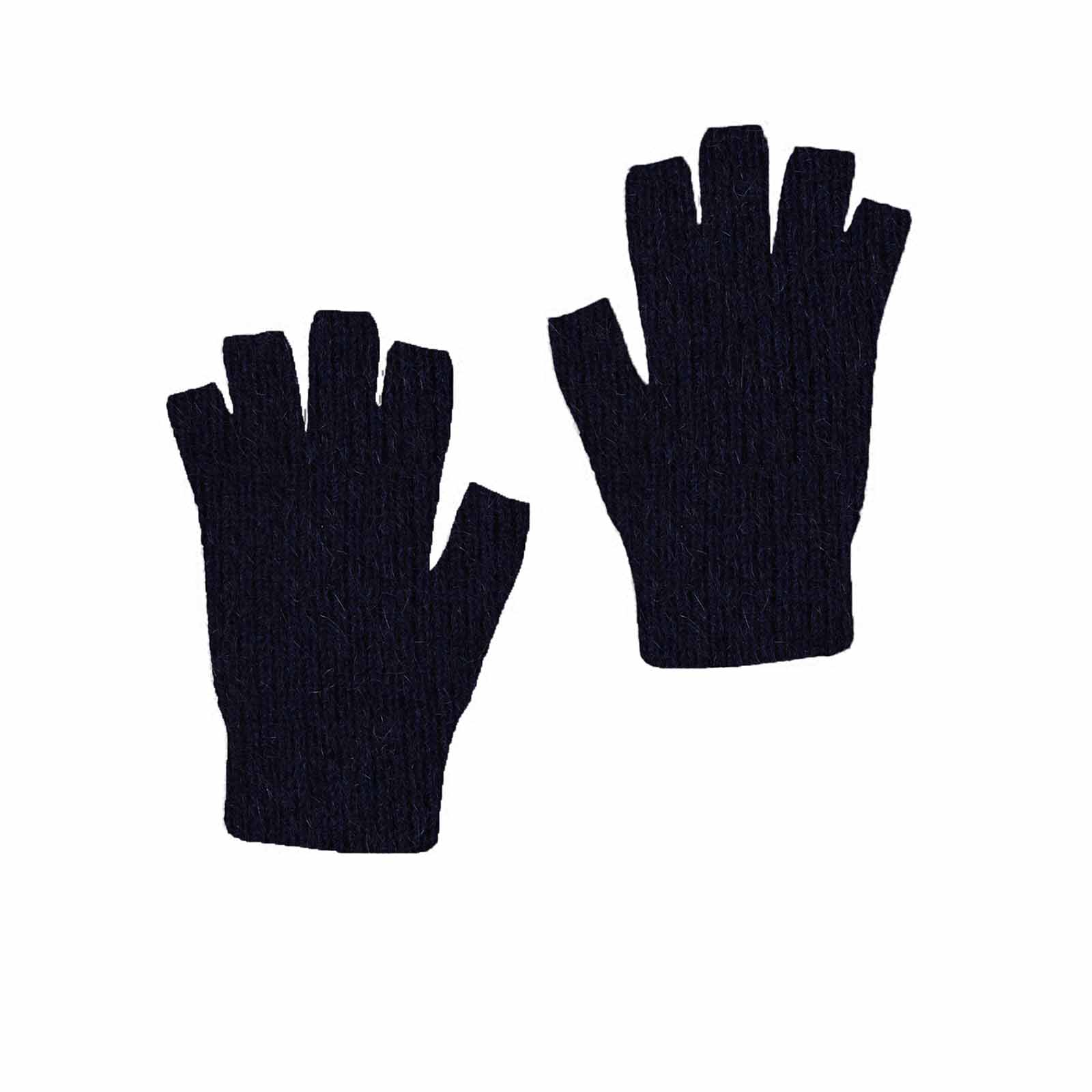 Possum-Merino-Gloves-Open-Finger-Navy