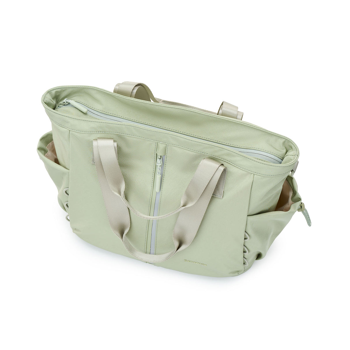 Samsonite-Active-Lite-Tote-Iceberg-Green-Top-Angle