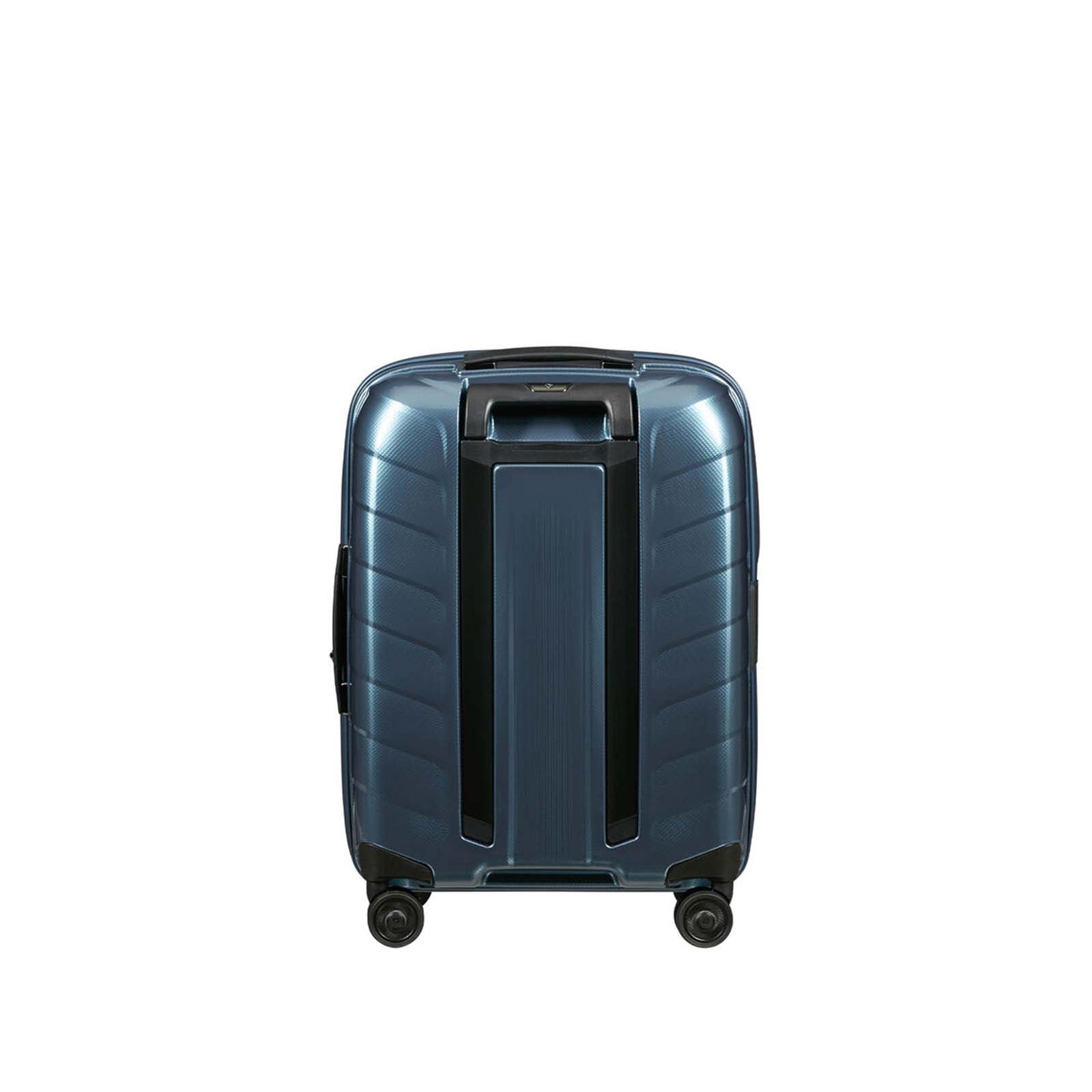 Samsonite-Attrix-55cm-Suitcase-Steel-Blue-Back
