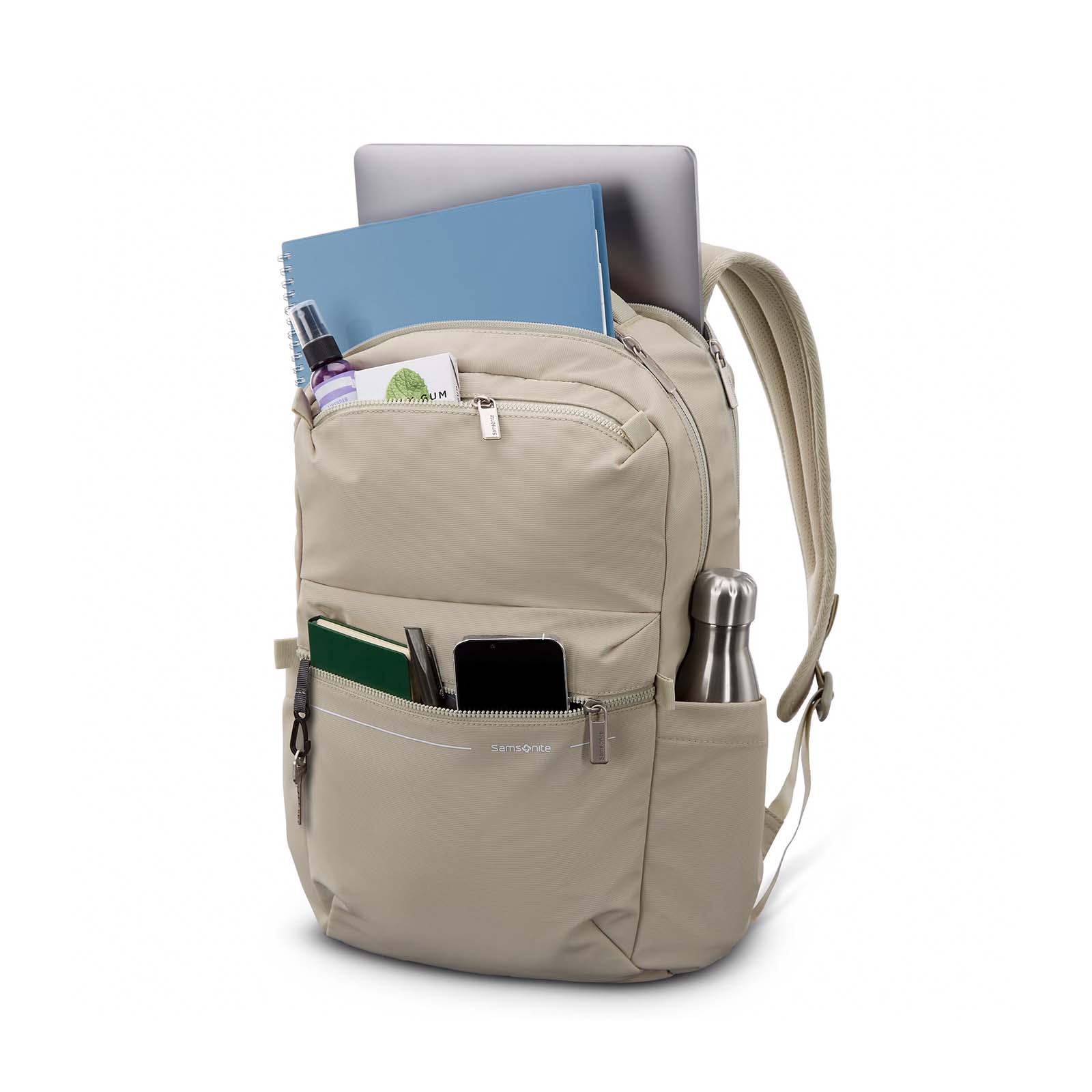 Samsonite-Beyond-Basic-15-6-Inch-Laptop-Backpack-Limestone-Organiser