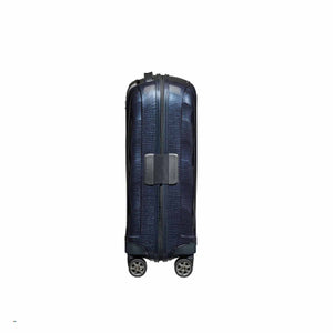 Samsonite-C-Lite-55cm-EXP-Suitcase-Midnight-Blue-Side