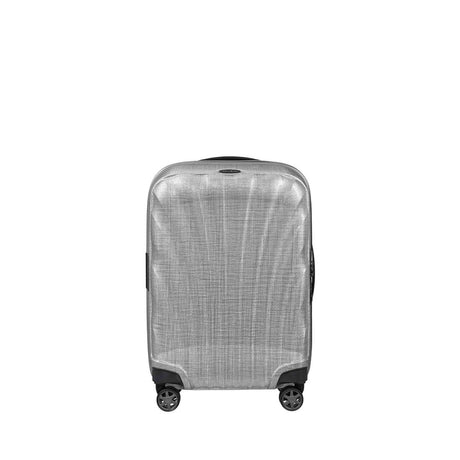 Samsonite-C-Lite-55cm-Exp-Suitcase-Aluminium-Front