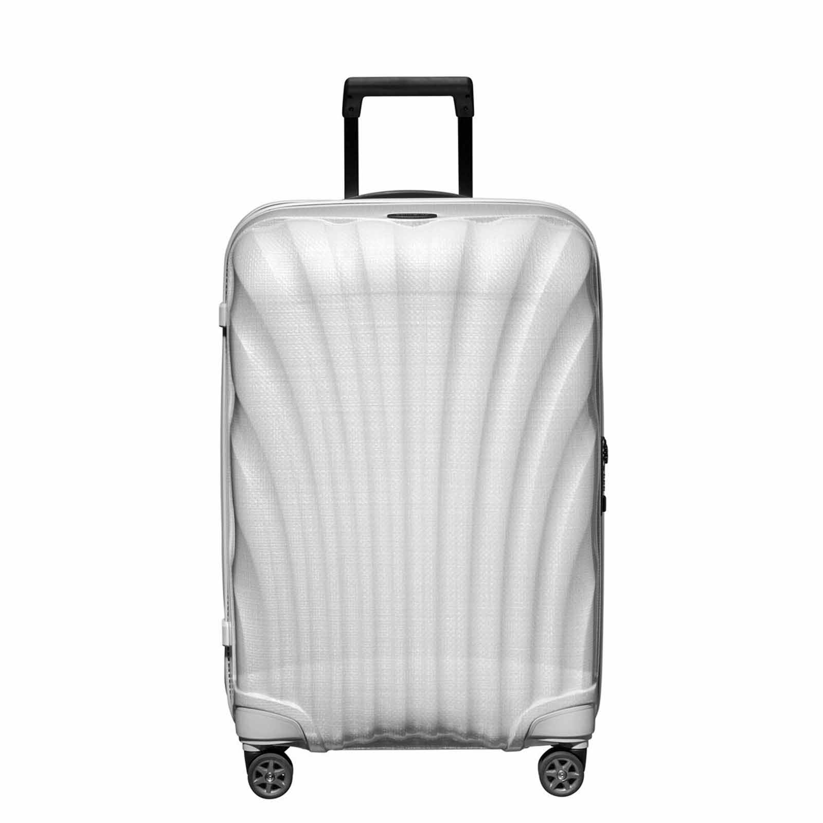 Samsonite-C-Lite-69cm-Suitcase-Midnight-Off-White-Front