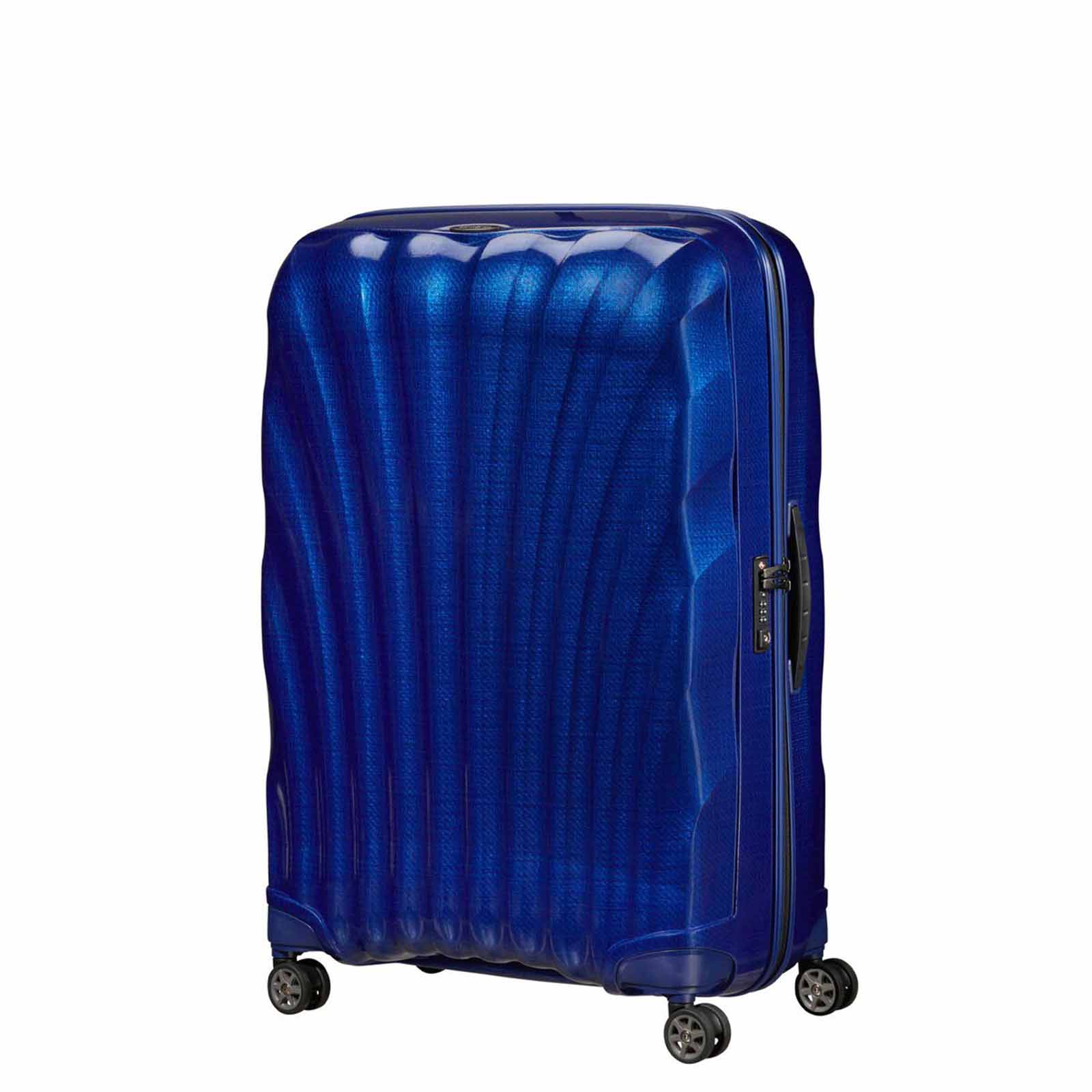 Samsonite-C-Lite-81cm-Suitcase-Deep-Blue-Front-Angle