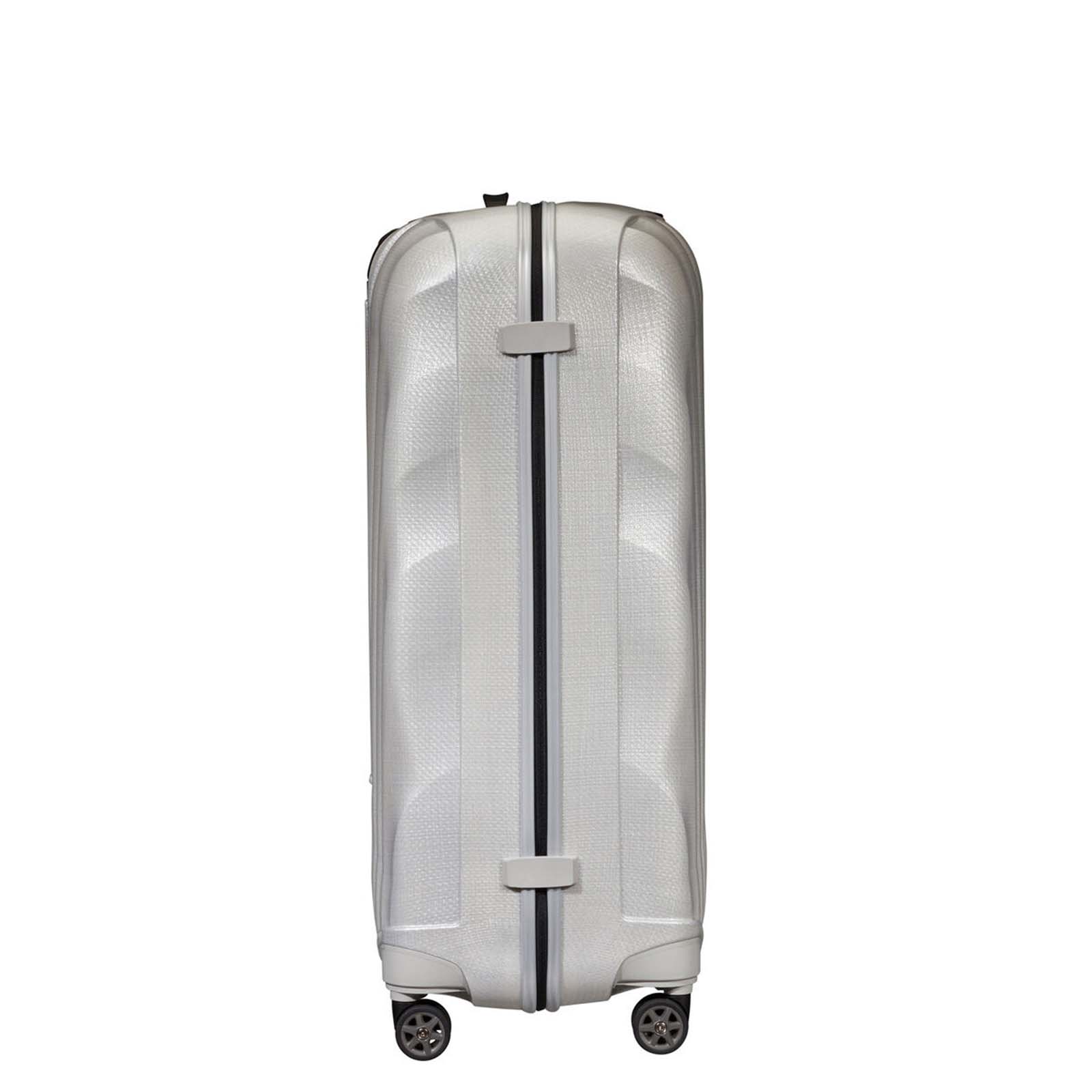 Samsonite-C-Lite-81cm-Suitcase-Midnight-Off-White-Side