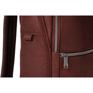 Samsonite-Classic-Leather-14-Inch-Laptop-Backpack-Mahogany-Zip-Detail