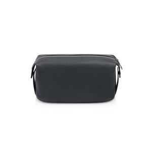 Samsonite-Classic-Leather-Wash-Bag-Black-Front