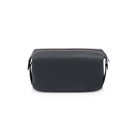 Samsonite-Classic-Leather-Wash-Bag-Black-Front