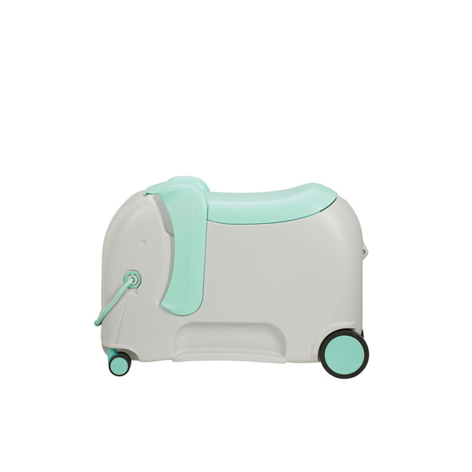 Samsonite-Dream-Rider-Dlx-Ride-On-Suitcase-Elephant-Minty-Left