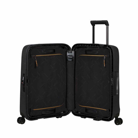 Samsonite-Essens-81cm-Suitcase-Graphite-Open