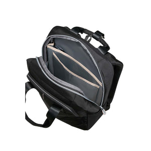 Samsonite-Guardit-Classy-2-Backpack-With-Handles-Black-Open-Main