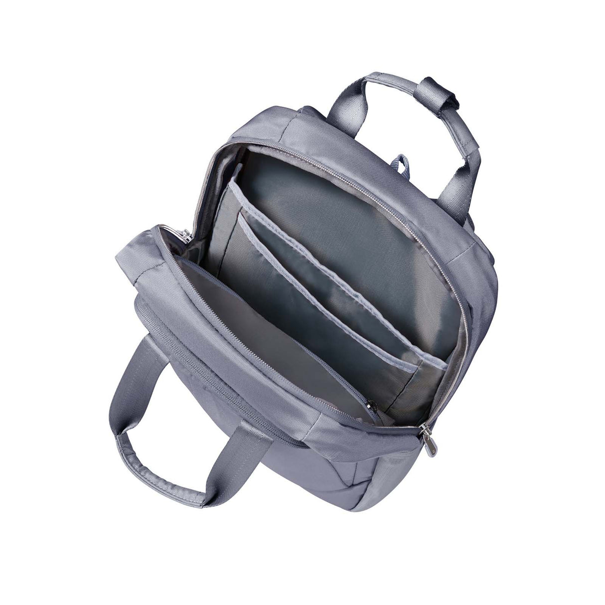 Samsonite-Guardit-Classy-2-Backpack-With-Handles-Storm-Blue-Open-Main