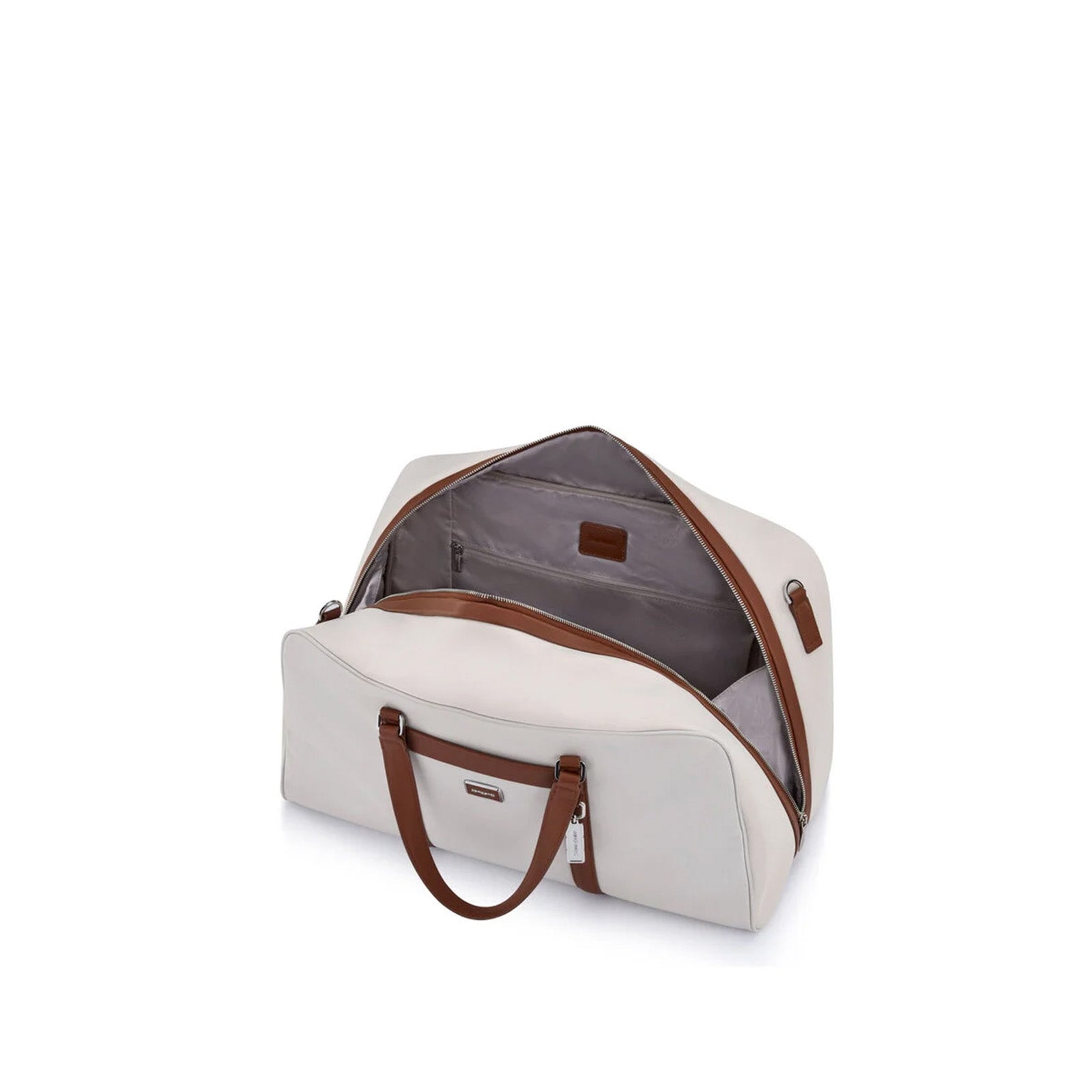 Samsonite-Image-Biz-Carry-On-Duffle-Ivory-Open-1