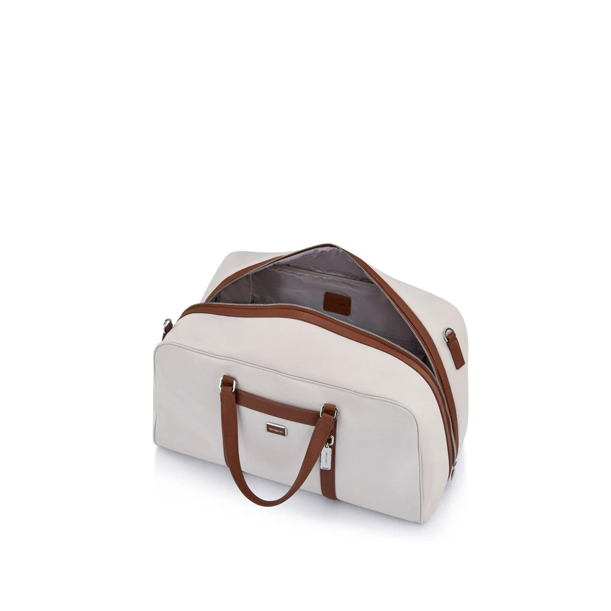 Samsonite-Image-Biz-Carry-On-Duffle-Ivory-Open