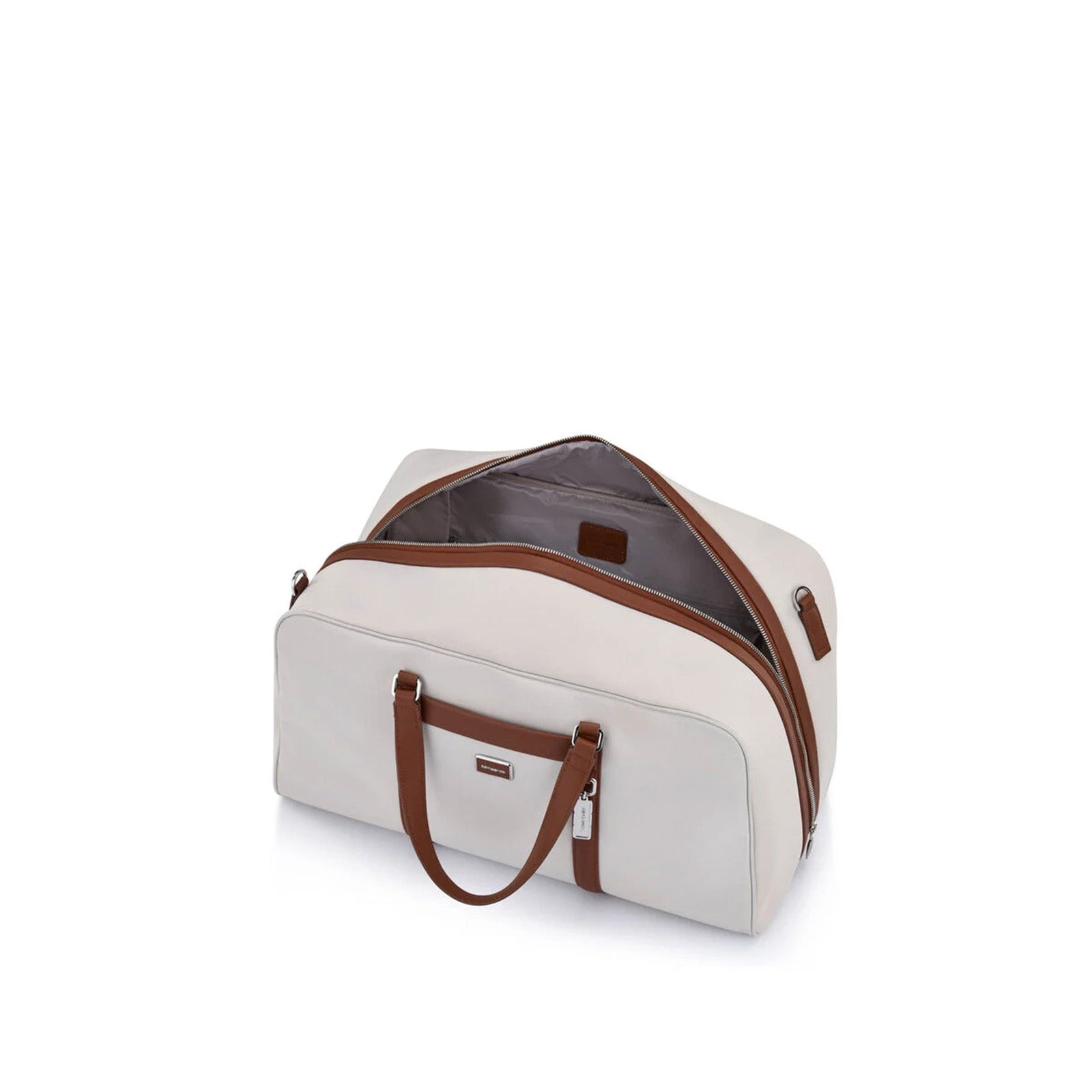 Samsonite-Image-Biz-Carry-On-Duffle-Ivory-Open