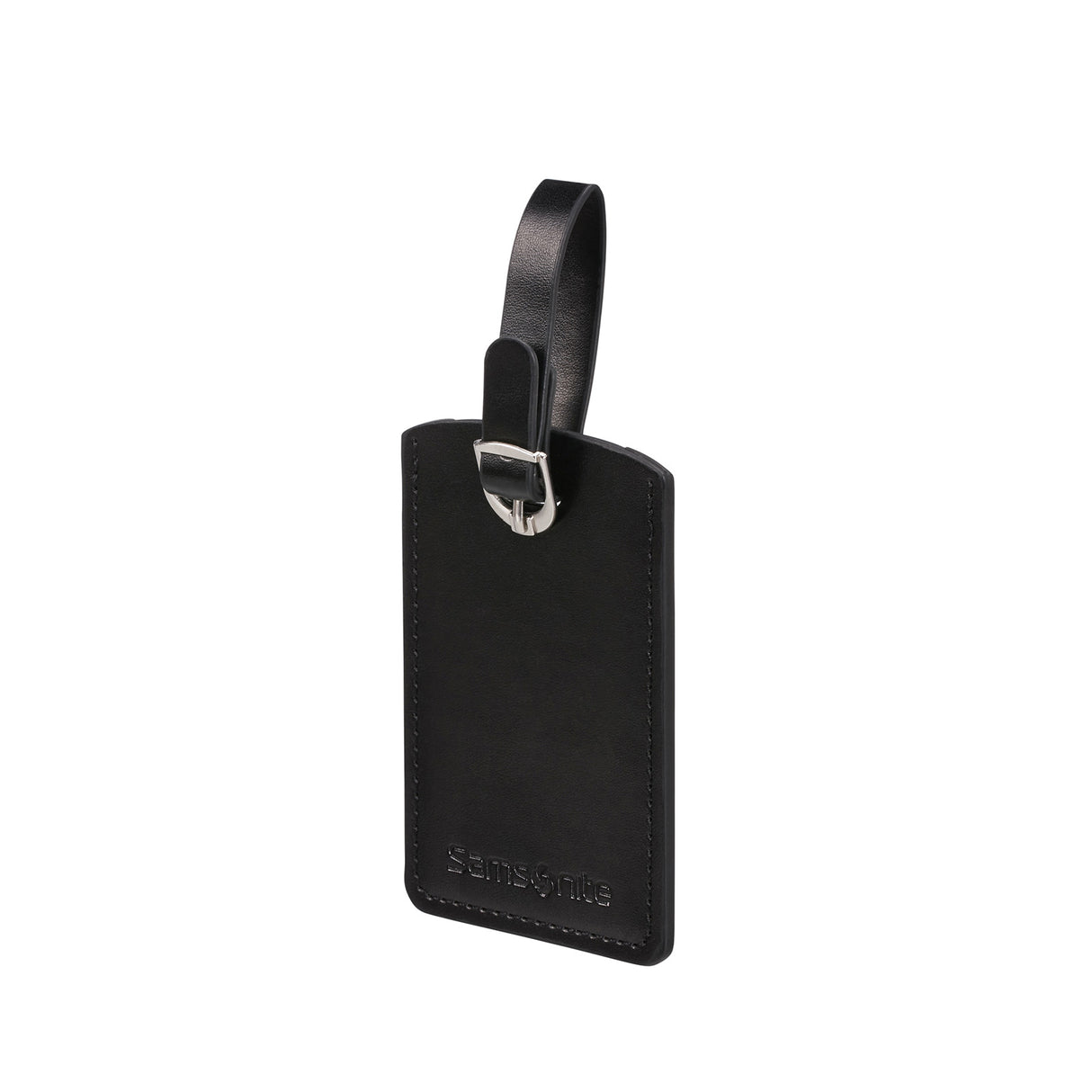 Samsonite-Leather-Luggage-Id-Tag-Set-Of-2-Black-Angle