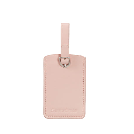 Samsonite-Leather-Luggage-Id-Tag-Set-Of-2-Rose-Pink-Front