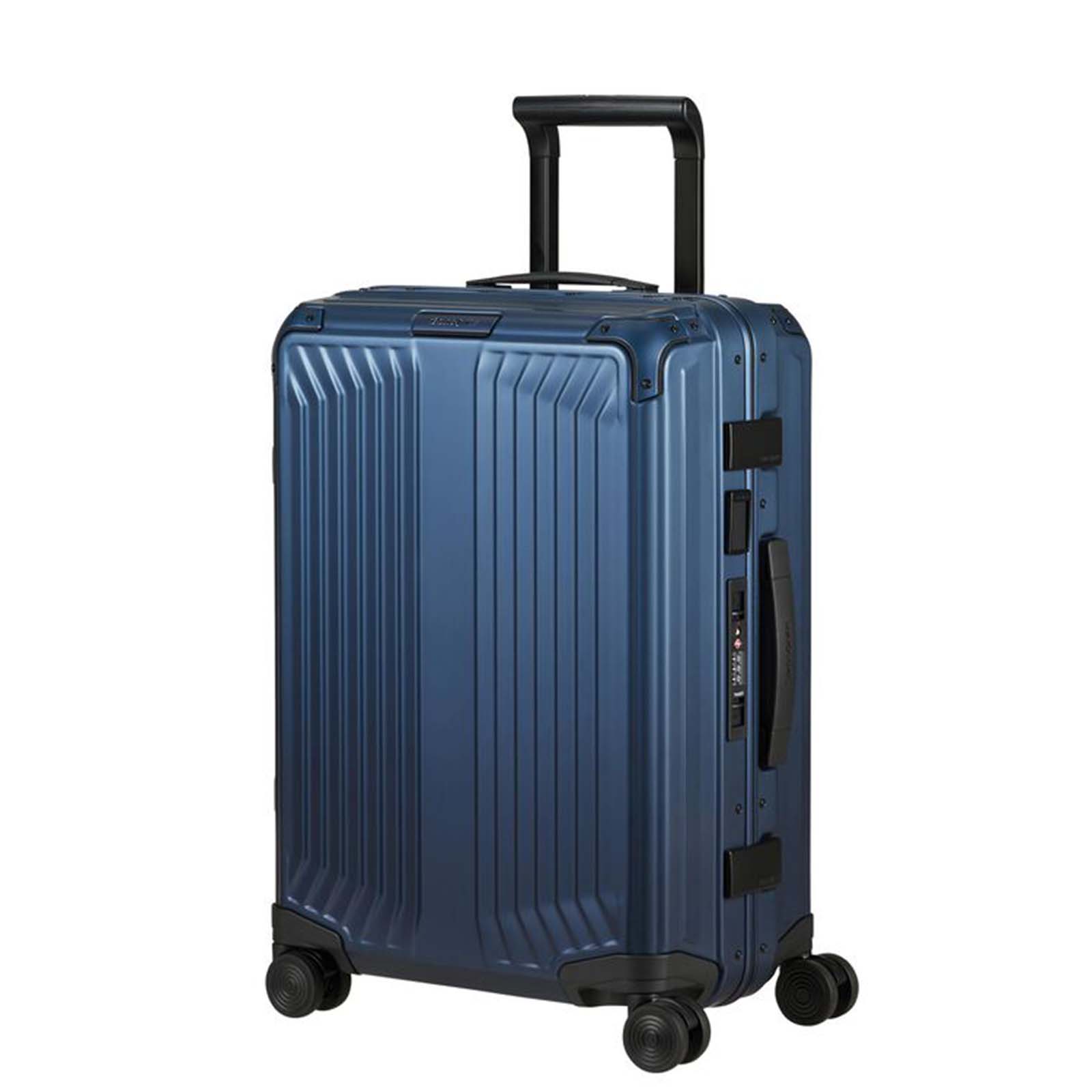 Samsonite-Lite-Box-Alu-55cm-Suitcase-Gradient-Midnight-Front-Angle