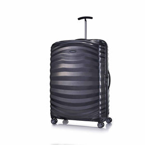 Samsonite-Lite-Shock-Sport-81cm-Suitcase-Black-Front-Angle