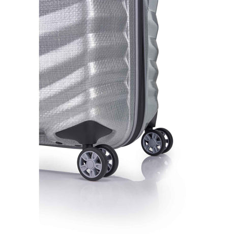 Samsonite-Lite-Shock-Sport-81cm-Suitcase-Silver-Wheels
