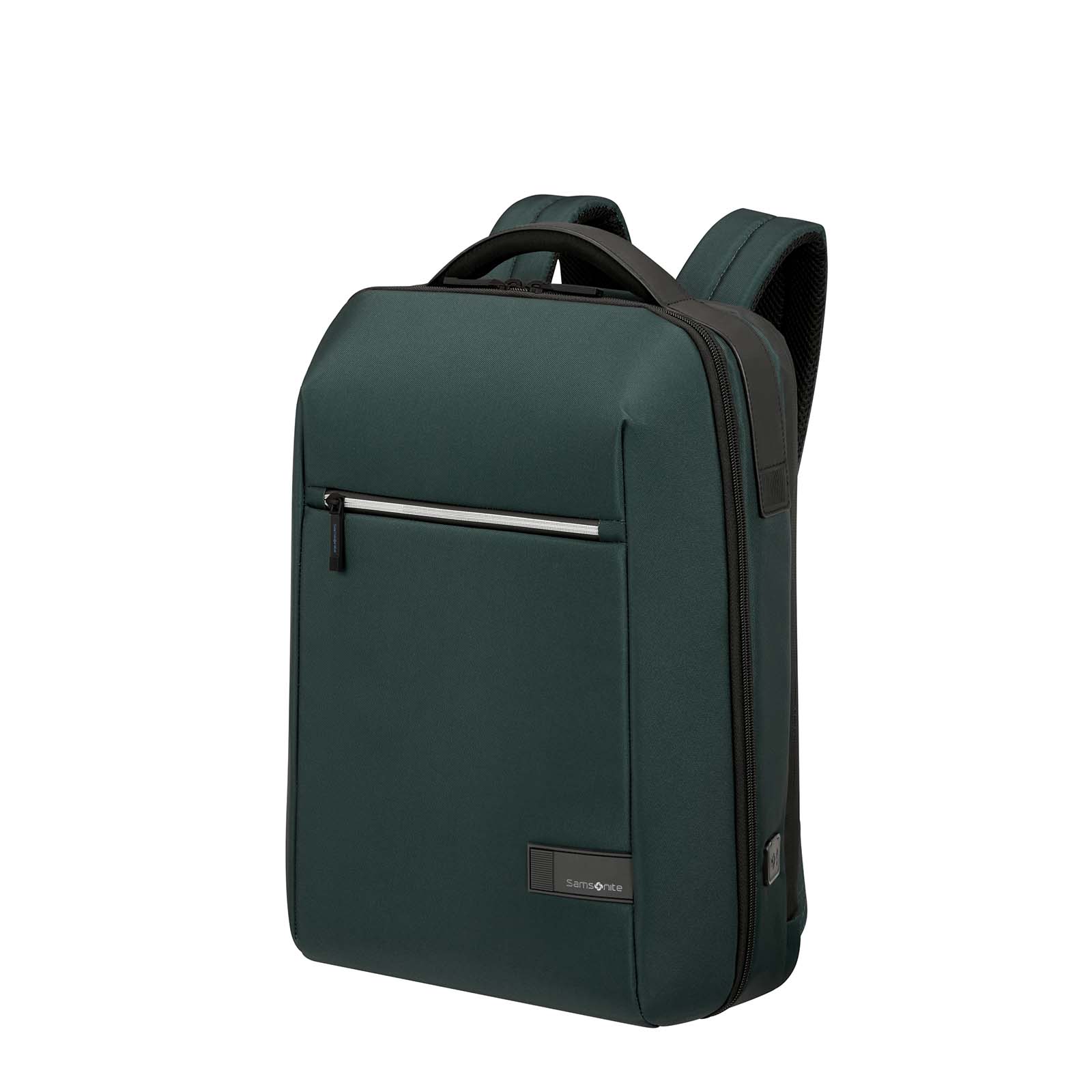 Samsonite-Litepoint-15-Inch-Laptop-Backpack-Urban-Green-Front-Angle