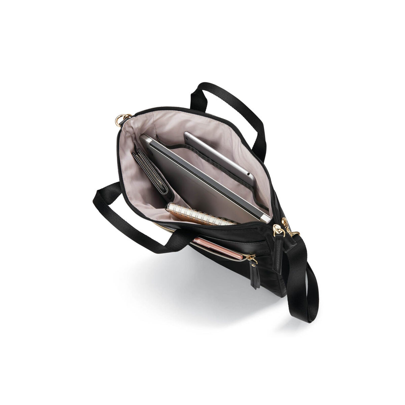 Samsonite-Mobile-Solution-Convertible-Slim-Briefcase-Black-Open