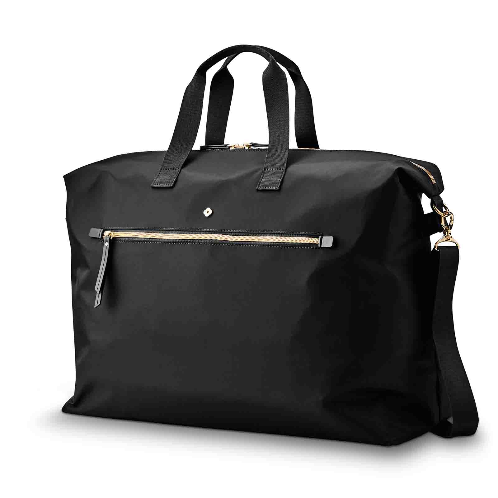 Samsonite-Mobile-Solution-Essential-Classic-Duffle-Black-Front-Angle