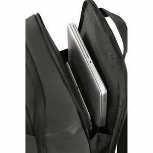 Dark Green backpack with a laptop compartment on a white background