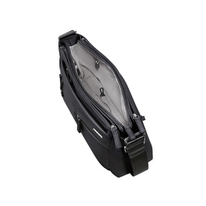 Samsonite-Move-5-Shoulder-Bag-Black-Open