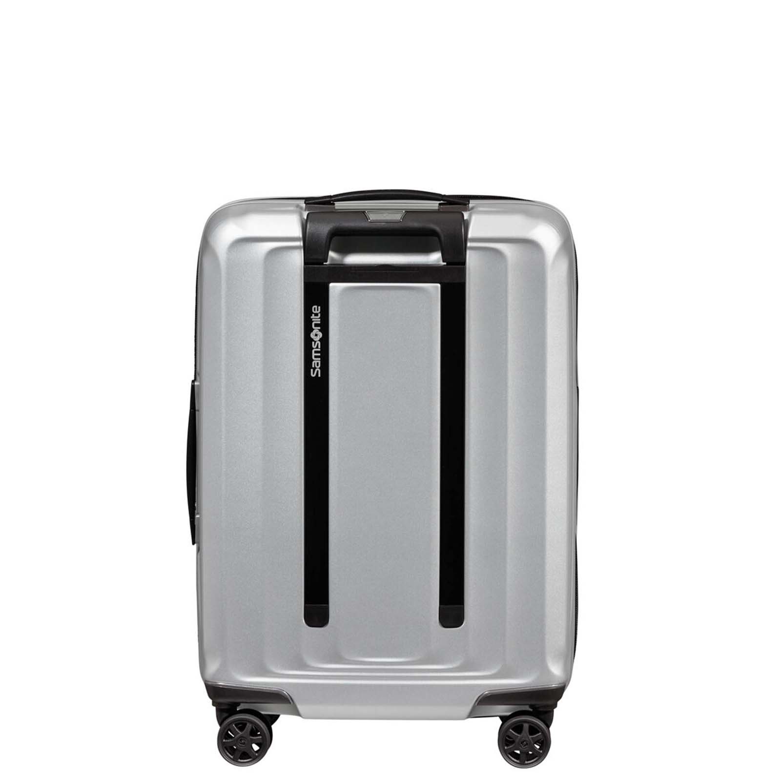Samsonite-Nuon-55cm-Carry-On-Suitcase-Matt-Silver-Back