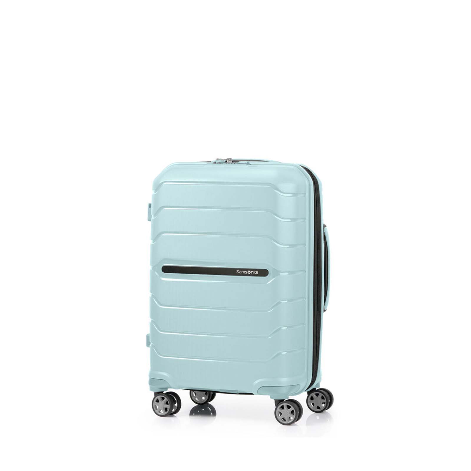 Samsonite-Oc2lite-55cm-Carry-On-Suitcase-Lagoon-Blue-Front-Angle