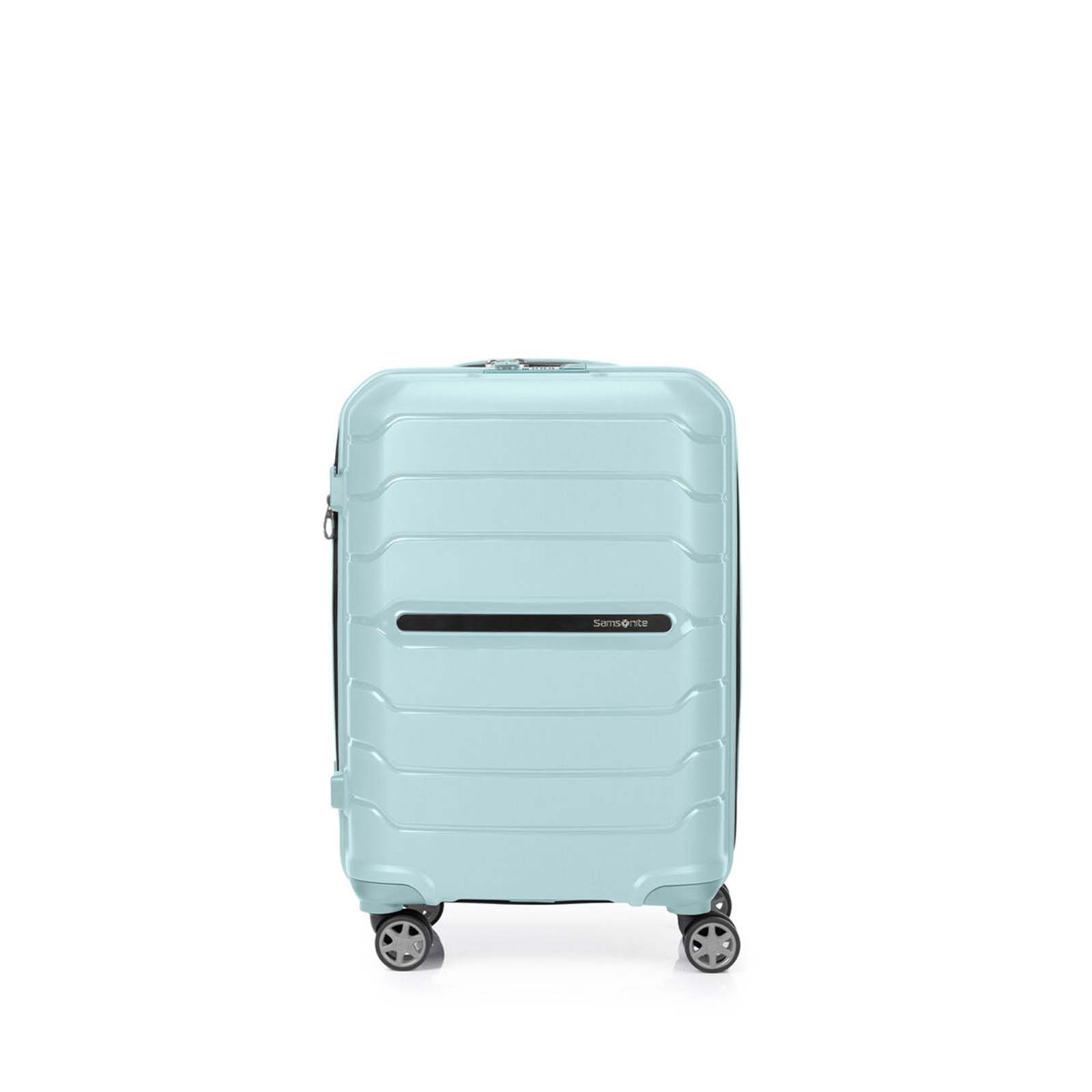 Samsonite-Oc2lite-55cm-Carry-On-Suitcase-Lagoon-Blue-Front