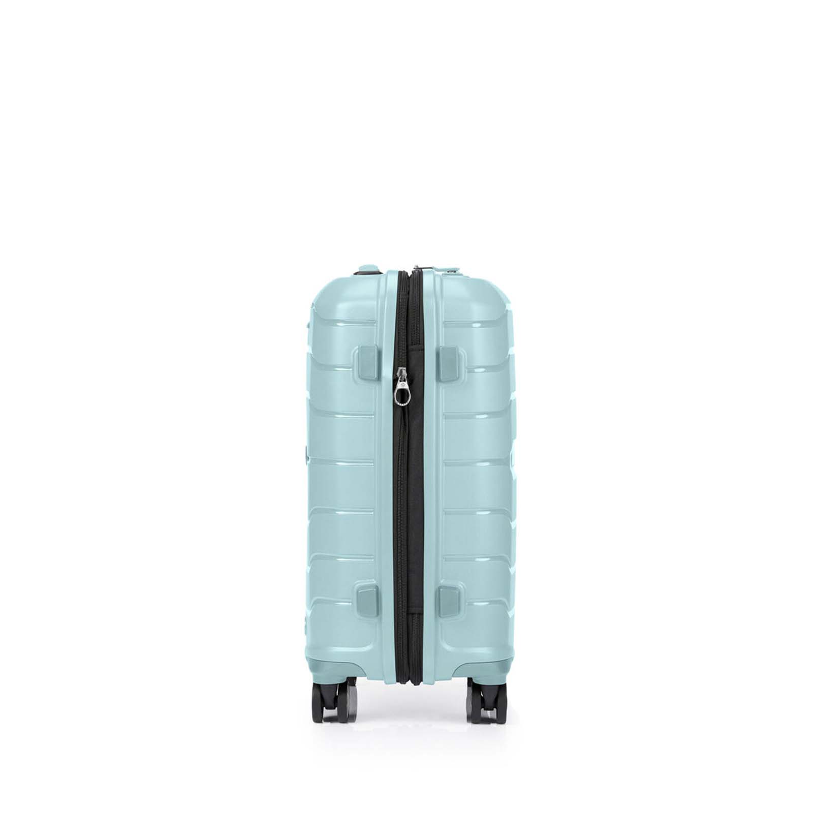 Samsonite-Oc2lite-55cm-Carry-On-Suitcase-Lagoon-Blue-Side
