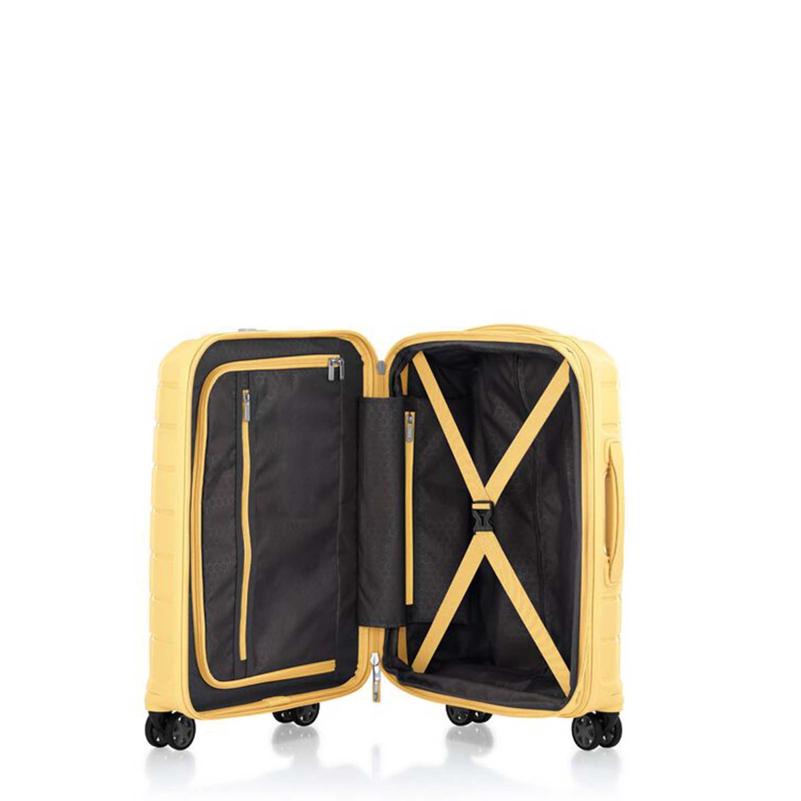 Samsonite-Oc2lite-55cm-Carry-On-Suitcase-Lemonade-Interior