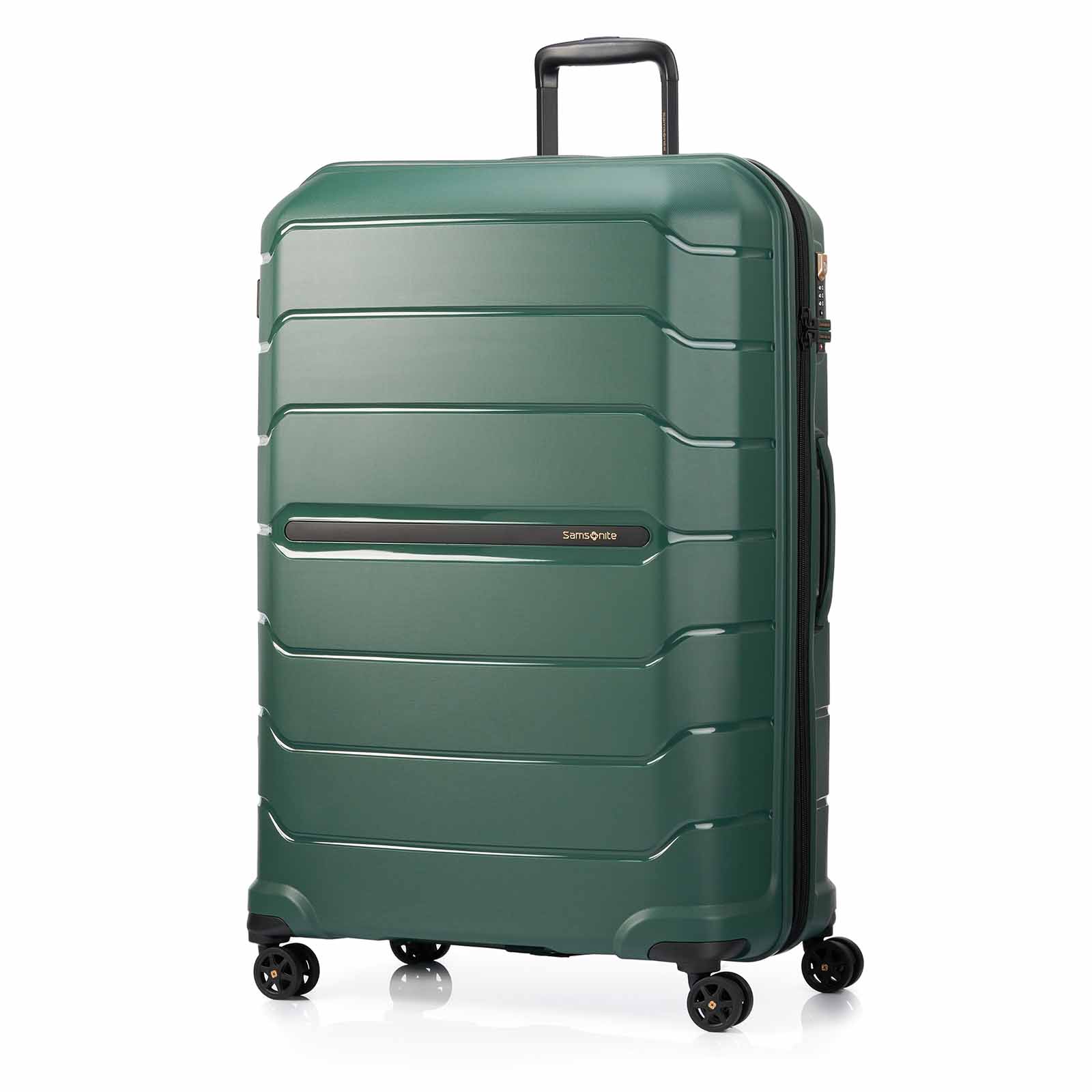 Samsonite-Oc2lite-75cm-Suitcase-Urban-Green-Front-Angle