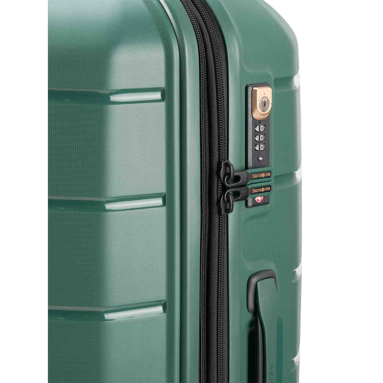 Samsonite-Oc2lite-75cm-Suitcase-Urban-Green-Lock