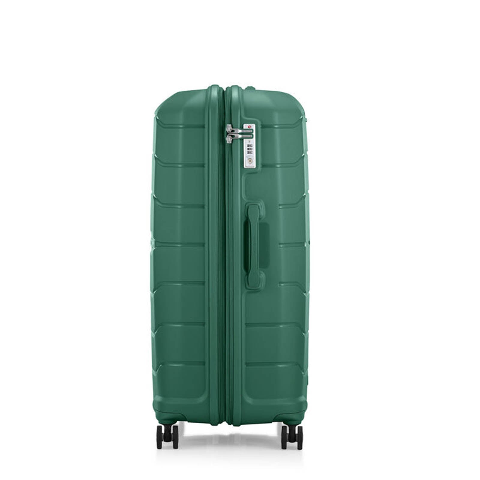 Samsonite-Oc2lite-81cm-Suitcase-Hunter-Green-LeftSide
