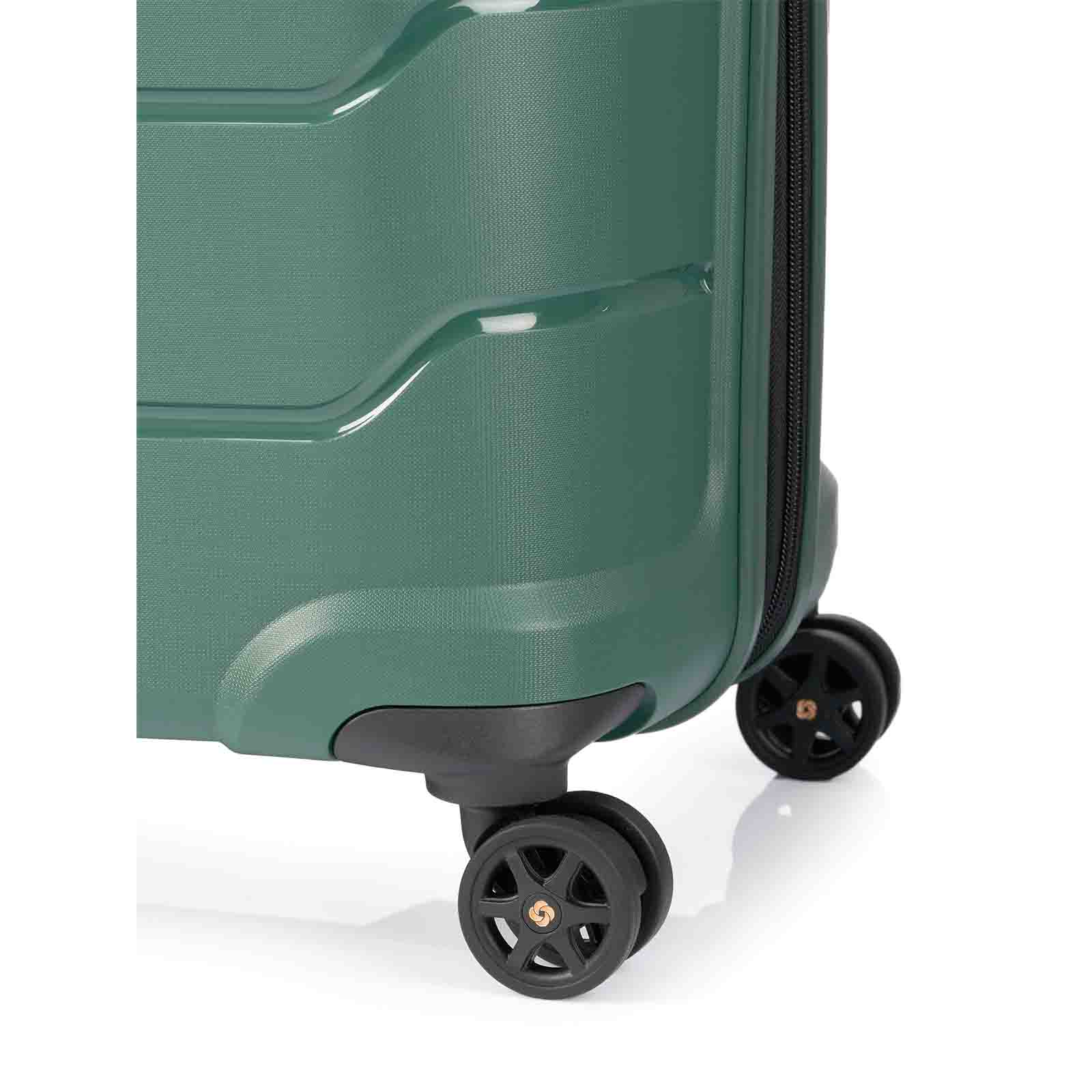 Samsonite-Oc2lite-81cm-Suitcase-Urban-Green-Wheels