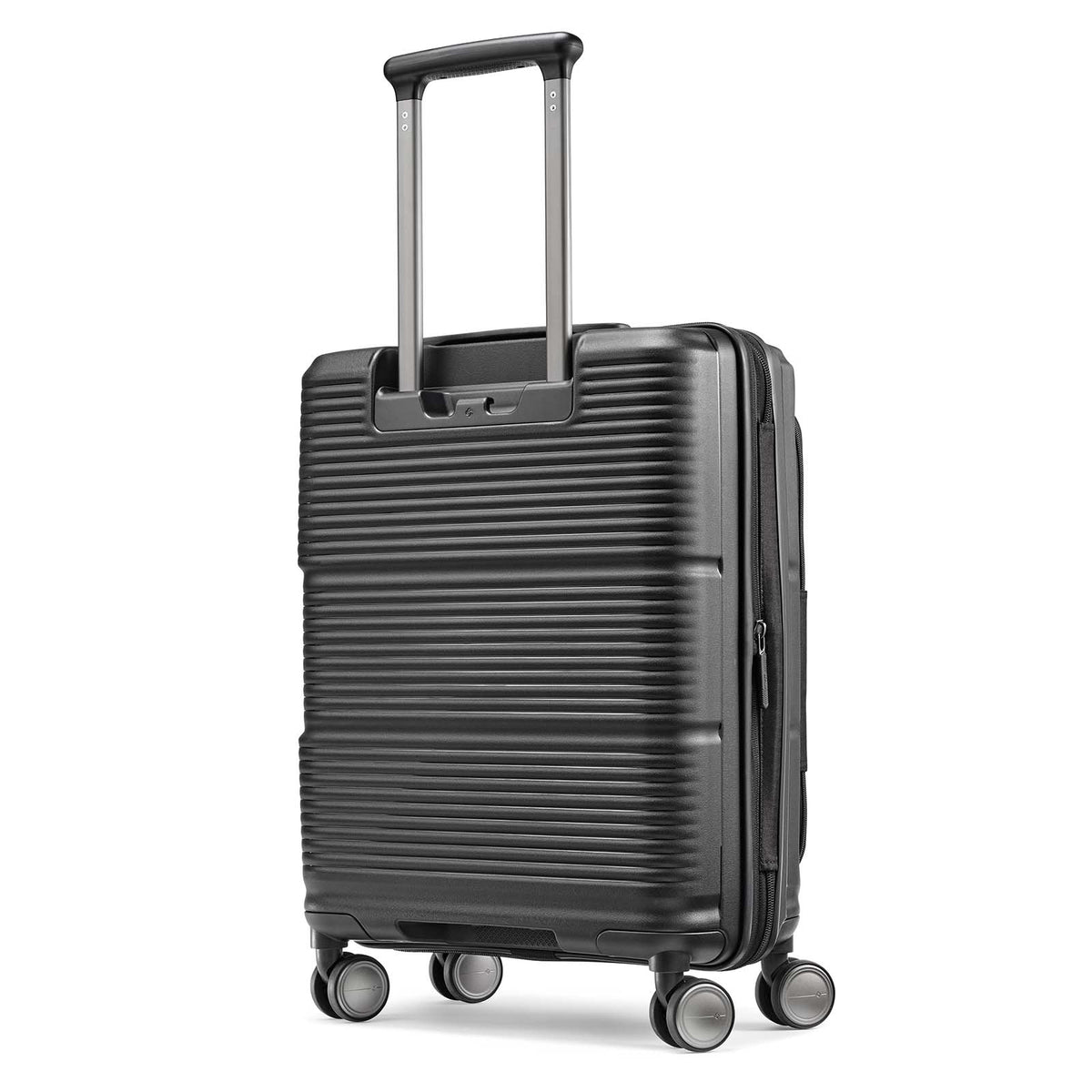 Samsonite-Paralux-55cm-Carry-On-Suitcase-Black-Back_Angle