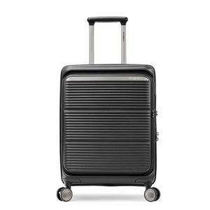 Samsonite-Paralux-55cm-Carry-On-Suitcase-Black-Front