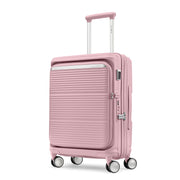 Samsonite-Paralux-55cm-Carry-On-Suitcase-Dusty-Pink-Angle