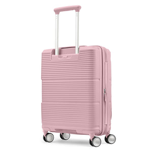 Samsonite-Paralux-55cm-Carry-On-Suitcase-Dusty-Pink-Back