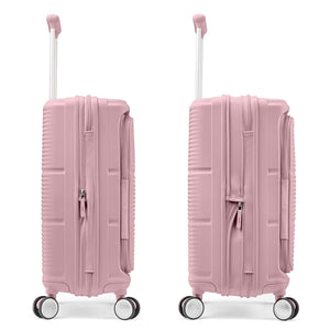 Samsonite-Paralux-55cm-Carry-On-Suitcase-Dusty-Pink-Expander